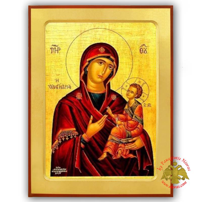 Holy Virgin, Hodegetria Wooden Icon